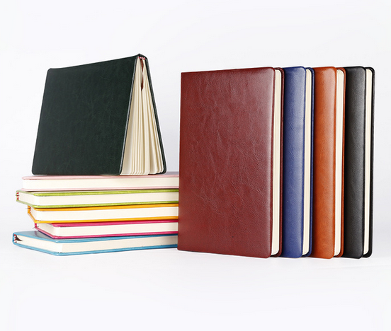 Leather notebook, business notebook